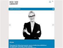 Tablet Screenshot of interviewlaboratory.com